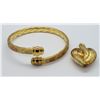 Image 1 : .925 ITALY GOLD TONED SET