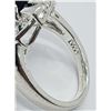 Image 3 : 4-STERLING RINGS WITH DEEP BLUE CENTER STONE