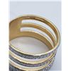 Image 8 : 3-STERLING BANDS (2)CLEAR STONE ACCENTS