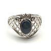 Image 1 : 14K DIAMOND RING W STONE