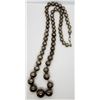 Image 1 : VINTAGE STERLING BEADED NECKLACE