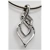 Image 4 : STERLING NECKLACE/CHAIN WITH (4)PENDANTS