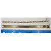 Image 3 : 2-GOLD TONED STERLING BRACELETS (1)WOVEN
