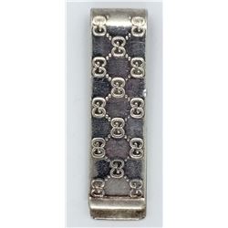 GUCCI STERLING MONEY CLIP