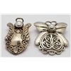 Image 2 : 2-VINTAGE STERLING ANGEL BROOCH/PINS