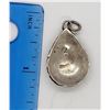 Image 4 : VINTAGE NAVAJO STERLING TEARDROP PENDANT