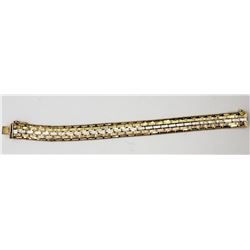 LOOKS NEW! GOLD/SILVER/ROSE GOLD TONED 925