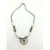Image 1 : TUBE .925 PULKA SHELL NECKLACE BUTTERFLY