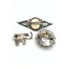 Image 3 : 3 BROOCHES VINTAGE AND HANDMADE