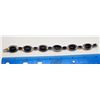 Image 3 : 8 INCH STERLING PANEL BRACEL WITH BLACK ONYX