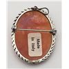 Image 4 : 800 STERLING SEA SHELL CAMEO PENDANT/BROOCH
