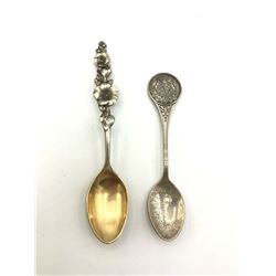 2 STERLING SPOONS (BRUCE & REED & BARTON)