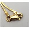 Image 4 : 24 INCH GOLD TONED STERLING NECKLACE WITH