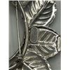Image 3 : VINTAGE CREST LEAF BROOCH STERLING