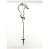 Image 1 : STERLING ROSARY NECKLACE