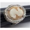 Image 1 : ONE OF A KIND CAMEO RINGS WITH LIGHT PINK