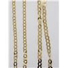 Image 2 : 2-18 INCH GOLD TONED ITALY STERLING NECKLACES