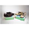 Image 1 : Vintage boxed pair of sealskin boots, size 11 and a pair of pony skin boots, size 12, Canadian made 