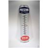 Image 1 : Vintage 1940's Prestone Anti-Freeze porcelain store thermometer, 36" long and 9" wide