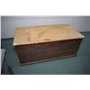 Image 1 : Antique storage/blanket box with hinged lid