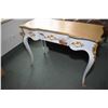 Image 1 : Antique French possibly marquetry ladies writing desk with applied ormolu, has been painted