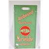 Image 1 : Vintage Imperial "Mavelube" Motor oil metal sign, 18 1/2" X 9"