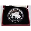 Image 2 : Canadian 99.99% silver 15.87 gram 2011 Wood Bison $10 coin