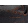 Image 2 : Antique elephant hide doctor's bag, 15" in height, 19" wide and 12" deep