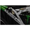 Image 2 : Kawasaki Kinesis 26" mountain bike with 21 speed Shimano gears, front and rear suspension includes b