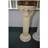 Image 1 : Cast plaster statuary stand 36" in height