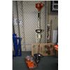 Image 1 : Echo SRM-2300 gas weed whacker and accessories including a blade kit and a package of twine, tested 