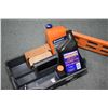 Image 2 : Husqvarna 50 chain saw with accessories including chain guard, chain oil, spare chain, two cycle oil