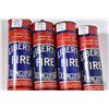 Image 2 : Five vintage fire extinguishers including four Liberty 3 lbs. metal tubes, each 22" in length and a 
