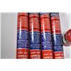 Image 3 : Five vintage fire extinguishers including four Liberty 3 lbs. metal tubes, each 22" in length and a 