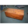 Image 1 : Antique storage/ settler's chest, includes contents of stuffed animals