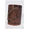 Image 1 : Heavy bronze "Silent competetion" brush pot purportedly Hsuan-tu reign marked