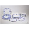 Image 1 : Selection of Shelley "Dainty Blue" bone china including two open vegetable dishes, sauce boat and dr
