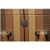 Image 2 : Two matching McBrine lined hard suitcases, both with original keys and a vintage hard case with key