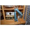 Image 2 : Shelf lot of collectibles including vintage Soda Stream machine with bottles and original box, ashtr