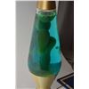 Image 2 : Vintage lava lamp with gold coloured starlight base, thoroughly mesmerizing and working at time of c