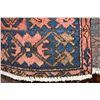 Image 2 : 100% handmade Iranian "Bakhtyar" wool carpet with center medallion, deep red background and shades o