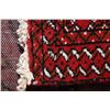 Image 2 : 100% handmade scatter rug with overall geometric design, 25" X 49"