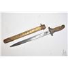 Image 1 : Japanese Calligraphy military dagger 19" in length