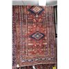 Image 1 : 100% handmade Iranian carpet runner with multiple medallion and multiple borders in shades of blue, 