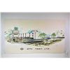 Image 1 : Two mid century architectural prints including framed "The Alexander MacKenzie Inn, Fort St. John" a