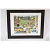 Image 1 : Three framed artwork including limited edition "Winter Warmth" 141/250 signed by Peter Robson, note 