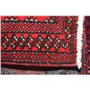 Image 2 : 100% handmade Iranian scatter carpet with red background 24" X 50"