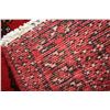 Image 3 : 100% handmade Iranian scatter carpet with red background 24" X 50"