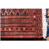 Image 2 : 100% handmade Iranian scatter carpet with red background 22" X 48"