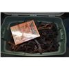 Image 1 : Large tub containing approximately leg hold traps, various sizes, style and makers